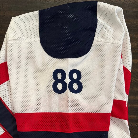 Rare Vintage 90s Tommy Hilfiger Hockey Jersey (Medium) - Picture 9 of 15